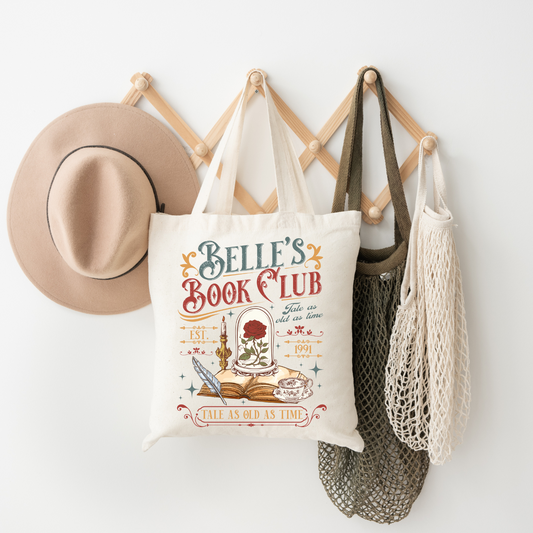 Belle's Book Club - Tote Bag