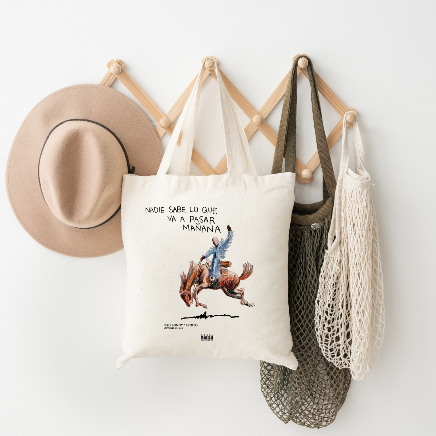 Benito Album Tote Bag
