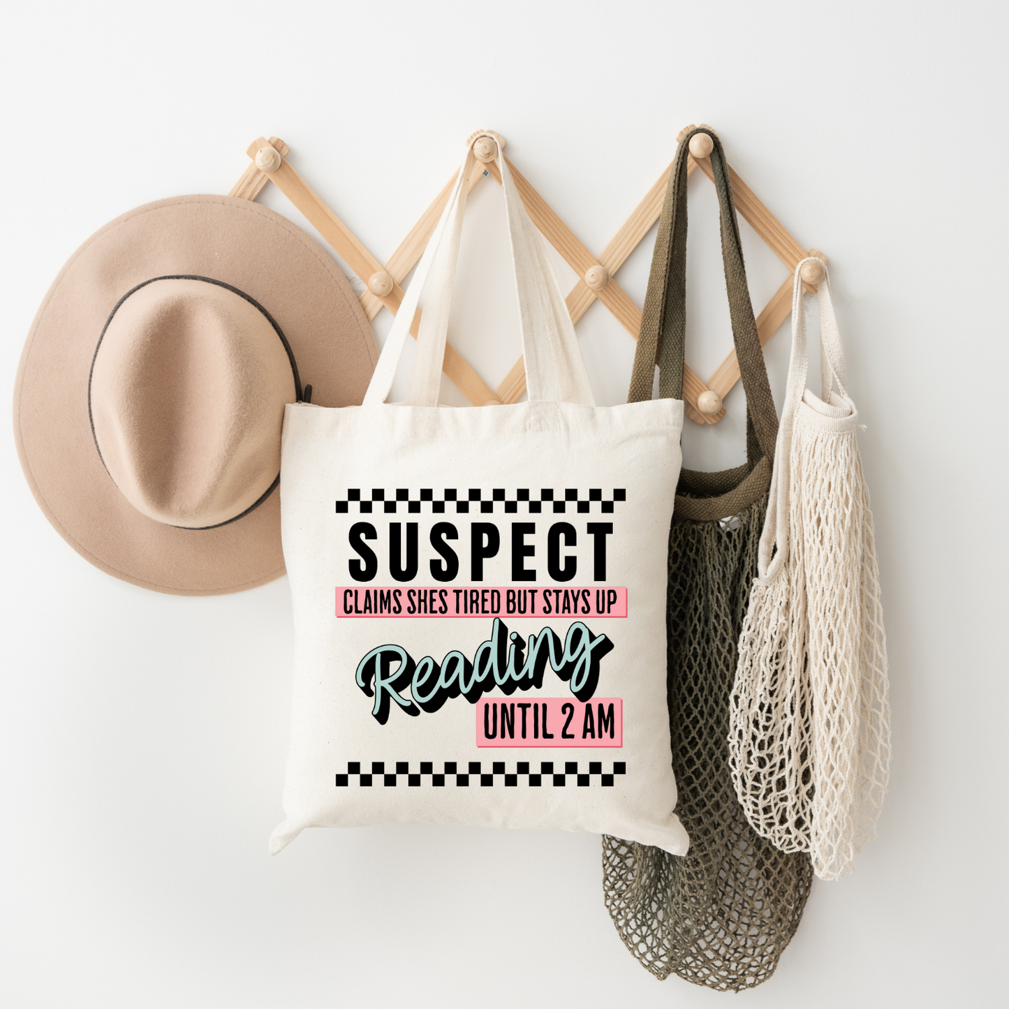 Suspect Reading - Tote Bag