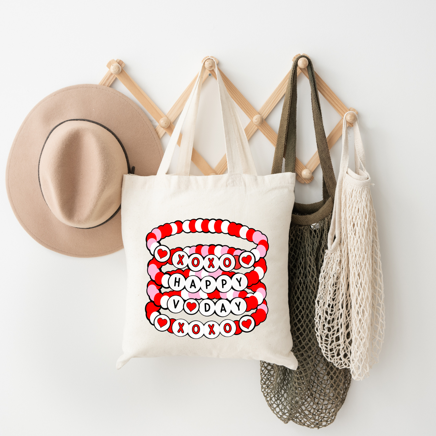Happy V-Day Bracelet - Tote Bag