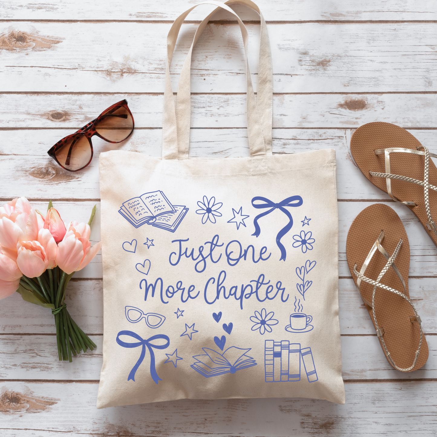 Just One More Chapter - Tote Bag