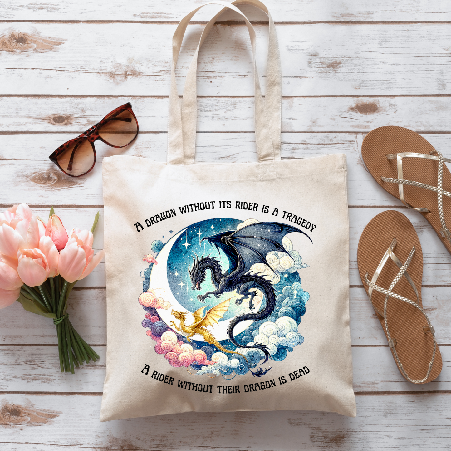 Dragon Rider - Tote Bag