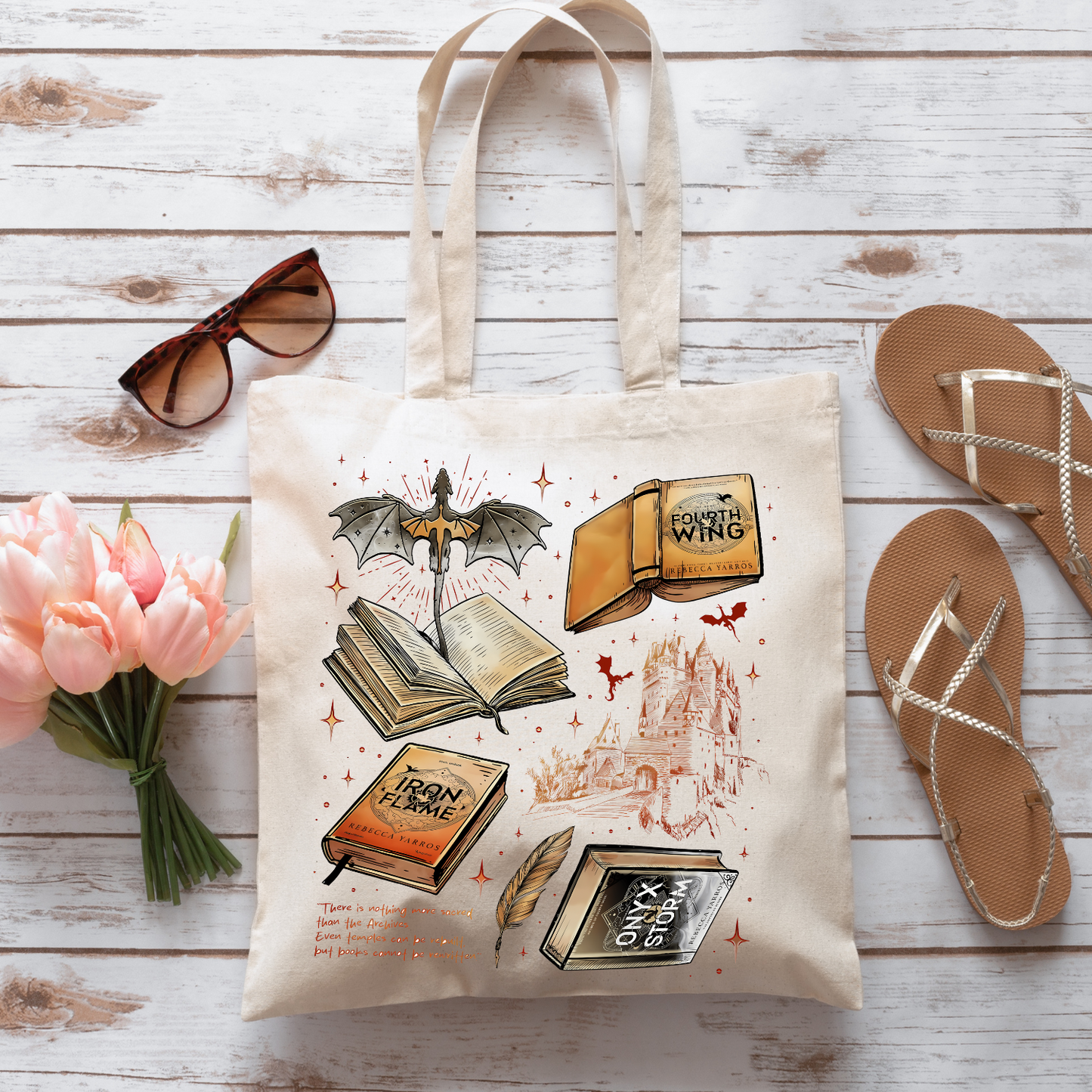 Onyx Storm - Tote Bag