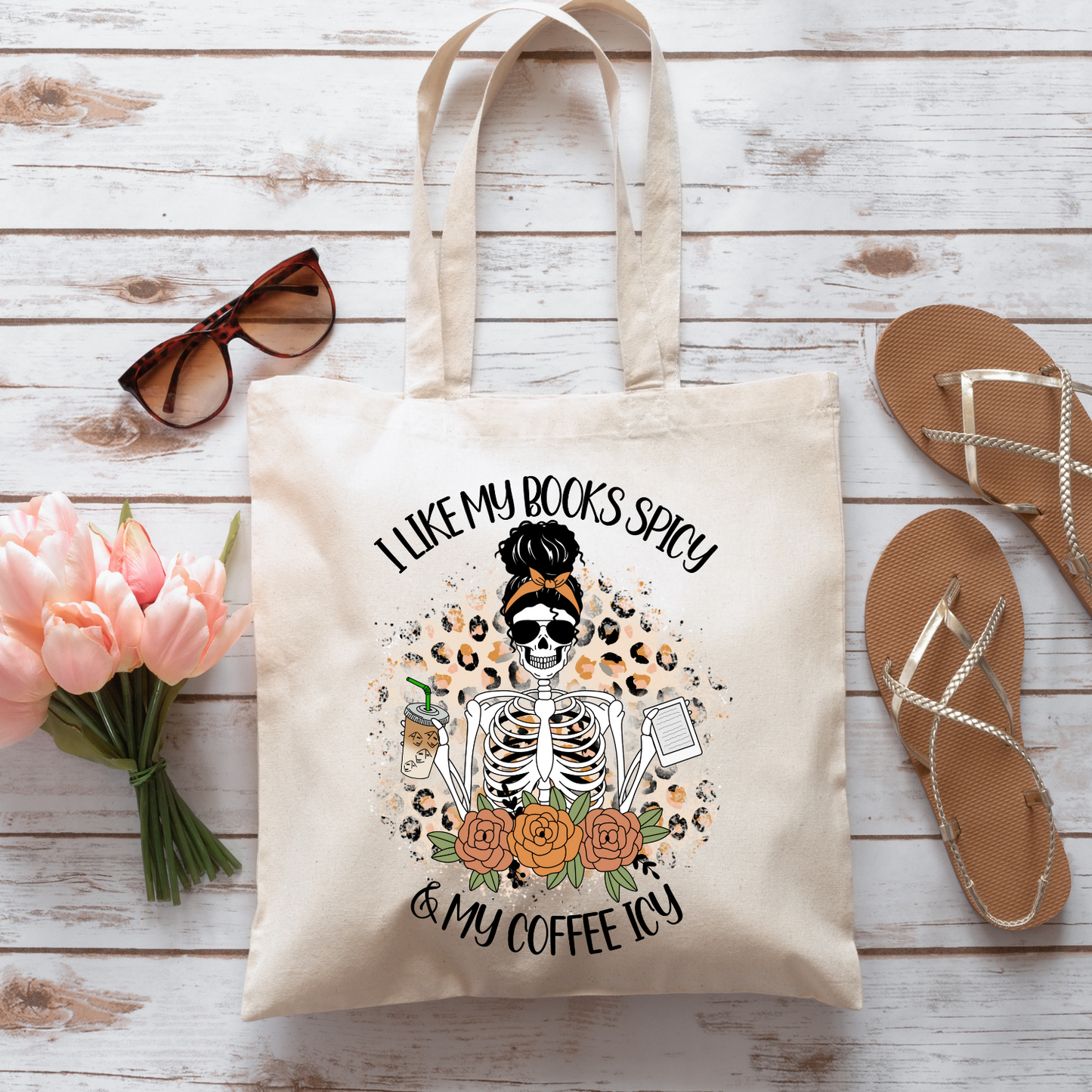 Like My Books Spicy Tote Bag