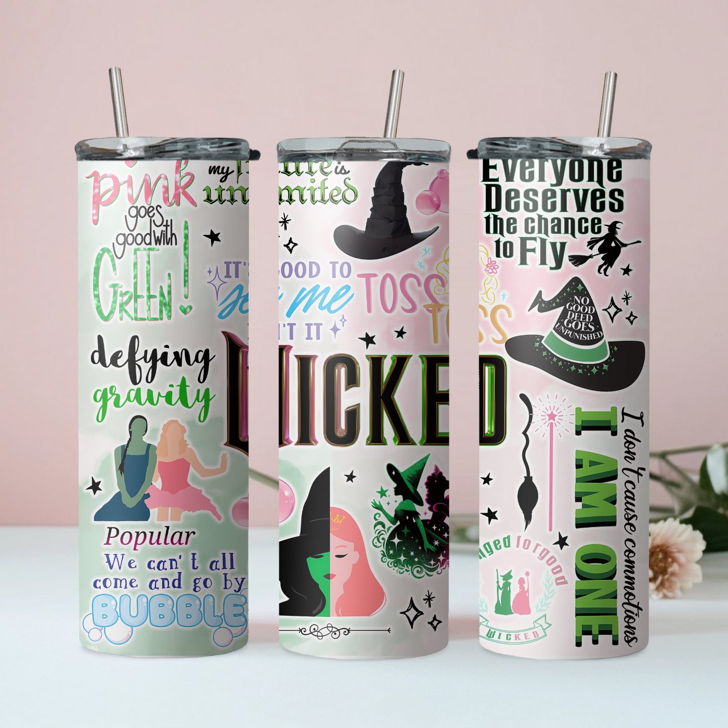 Defying Gravity - Stainless Steel Tumbler