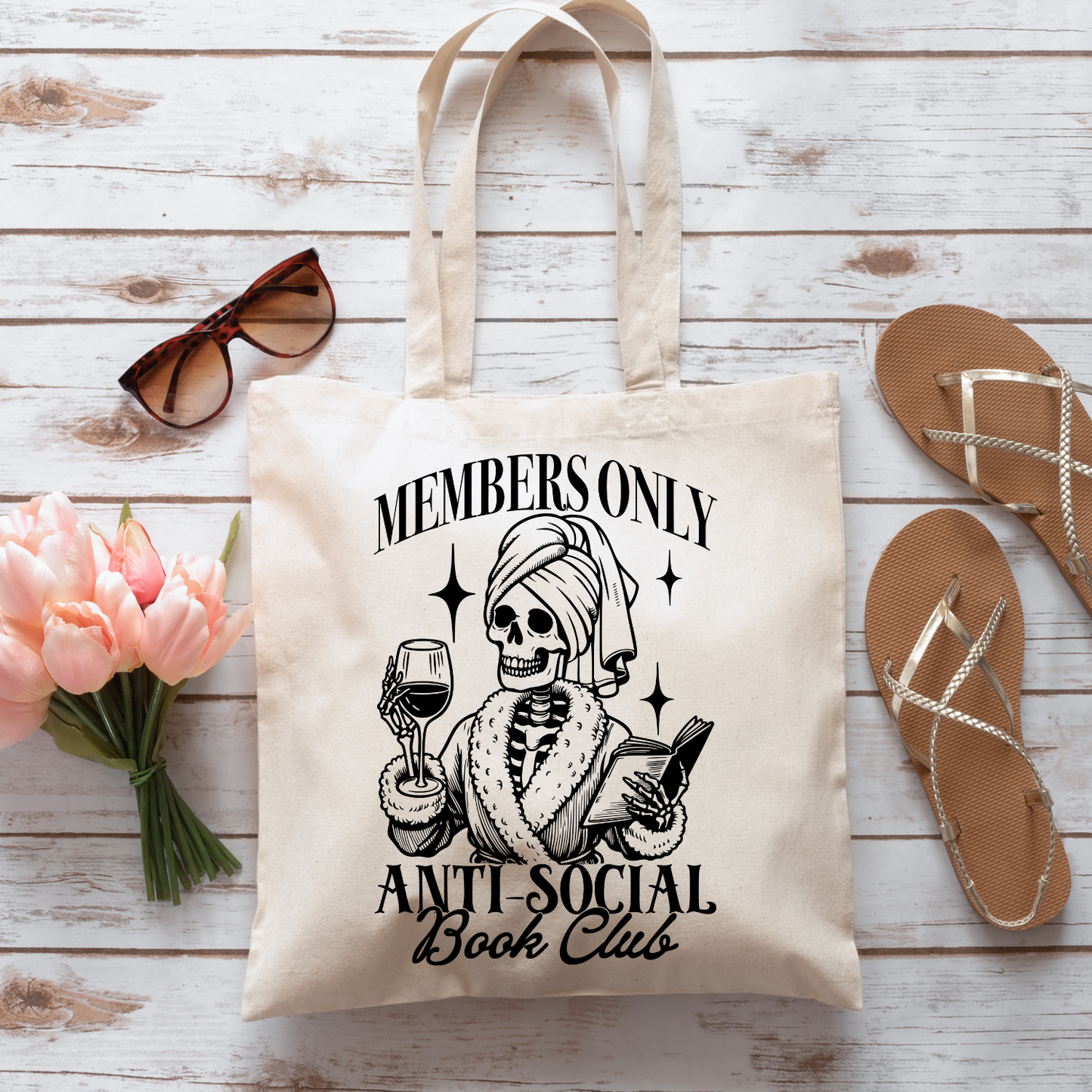 Members Only Book Club - Tote Bag