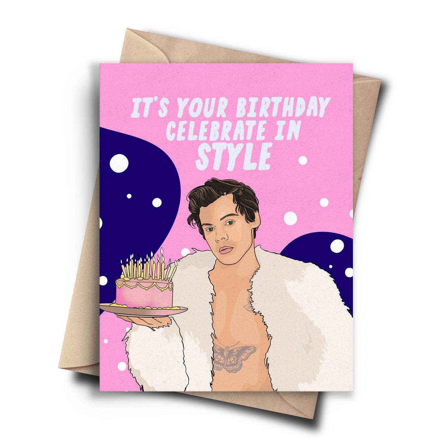 Harry Styles Funny Birthday Card - Pop Culture Birthday Gift