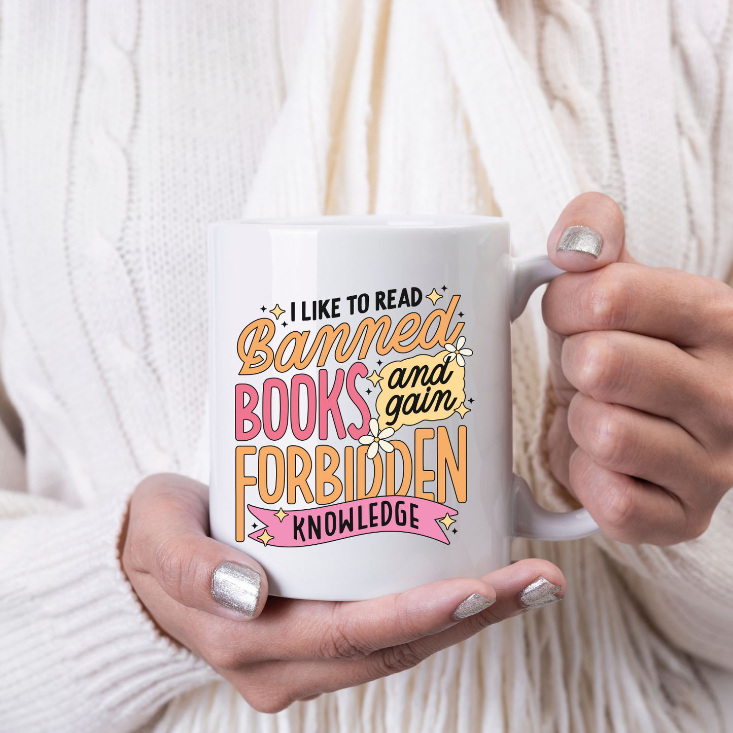 Banned Books Mug