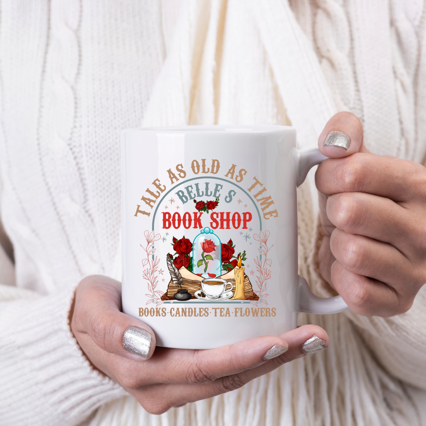 Belle's Book Shop Mug