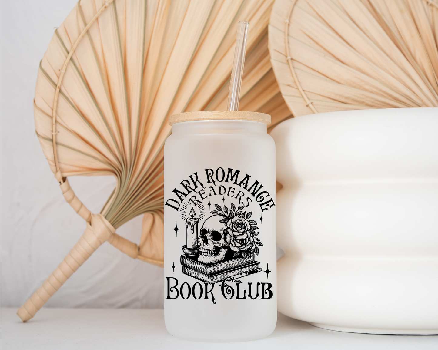 Dark Romance Book Club - Frosted Glass Cup