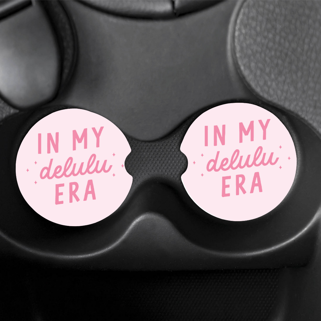 Delulu Era - Car Coaster