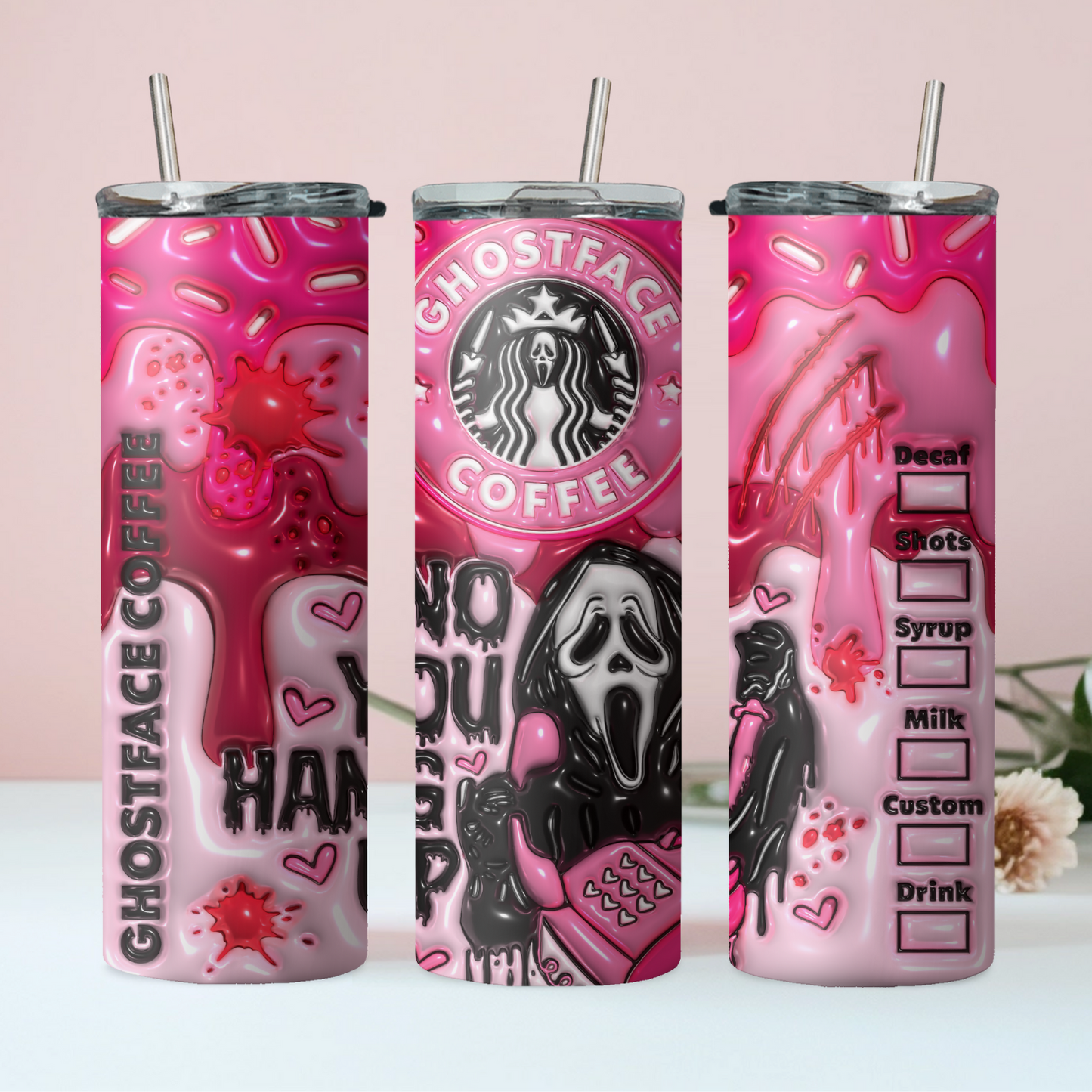 Ghostface Coffee Tumbler