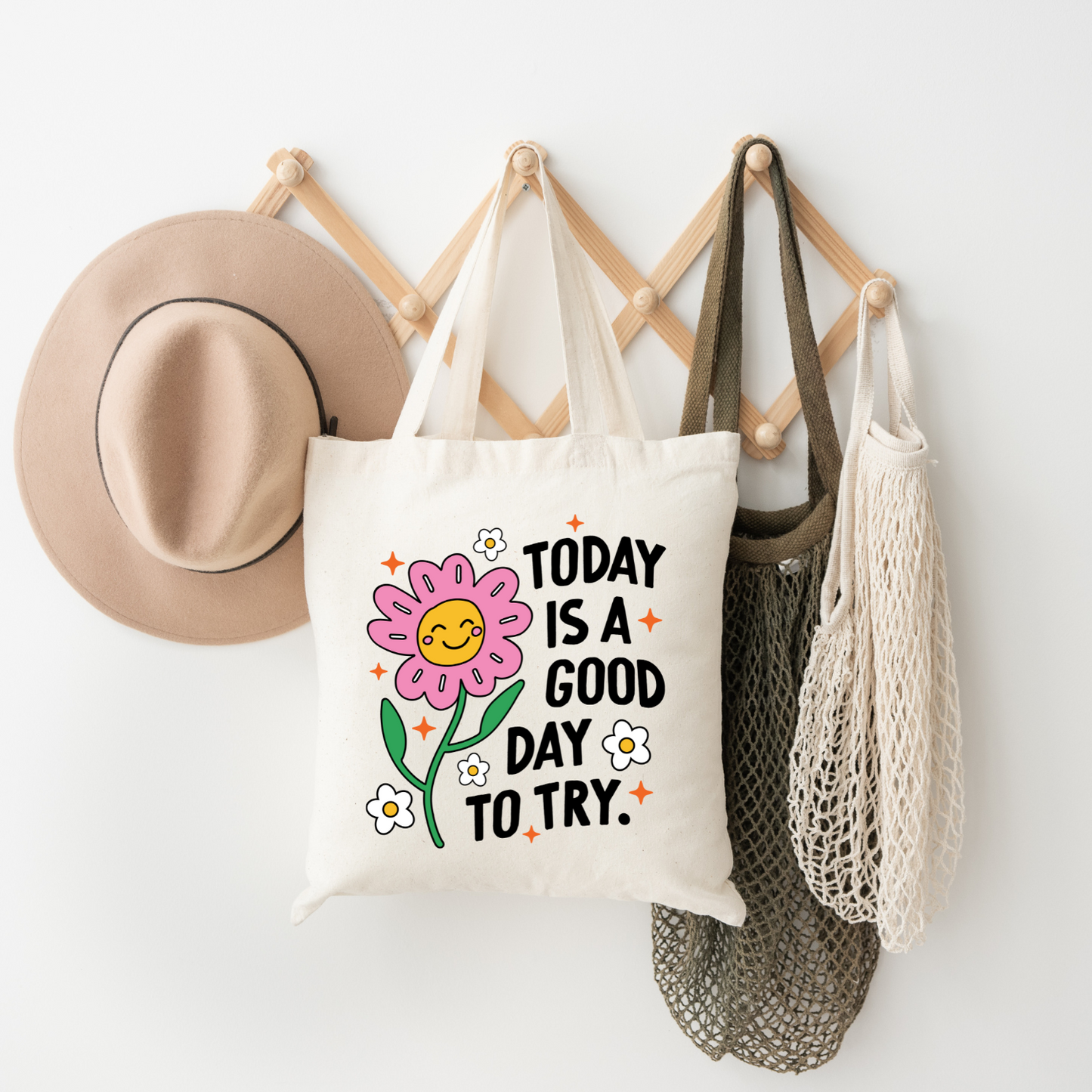 Good Day To Try Tote Bag