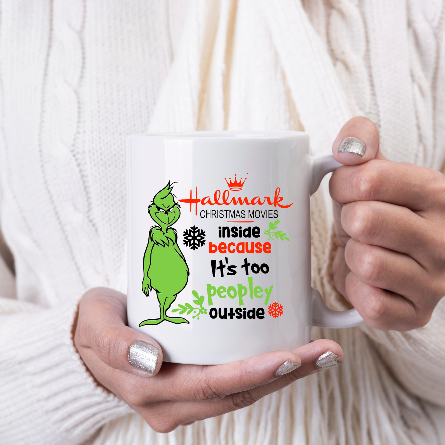 Grinch Hallmark Funny Mug