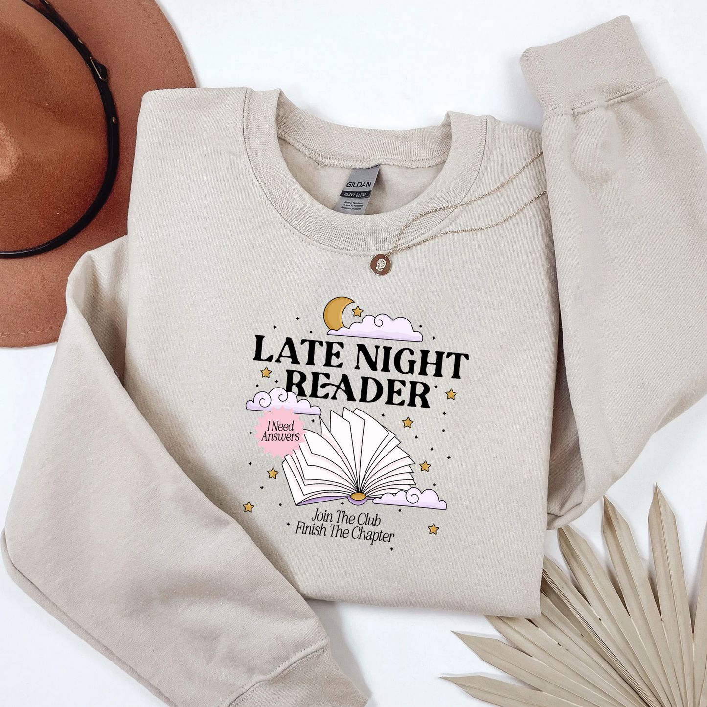 Late Night Reader - Sweatshirt