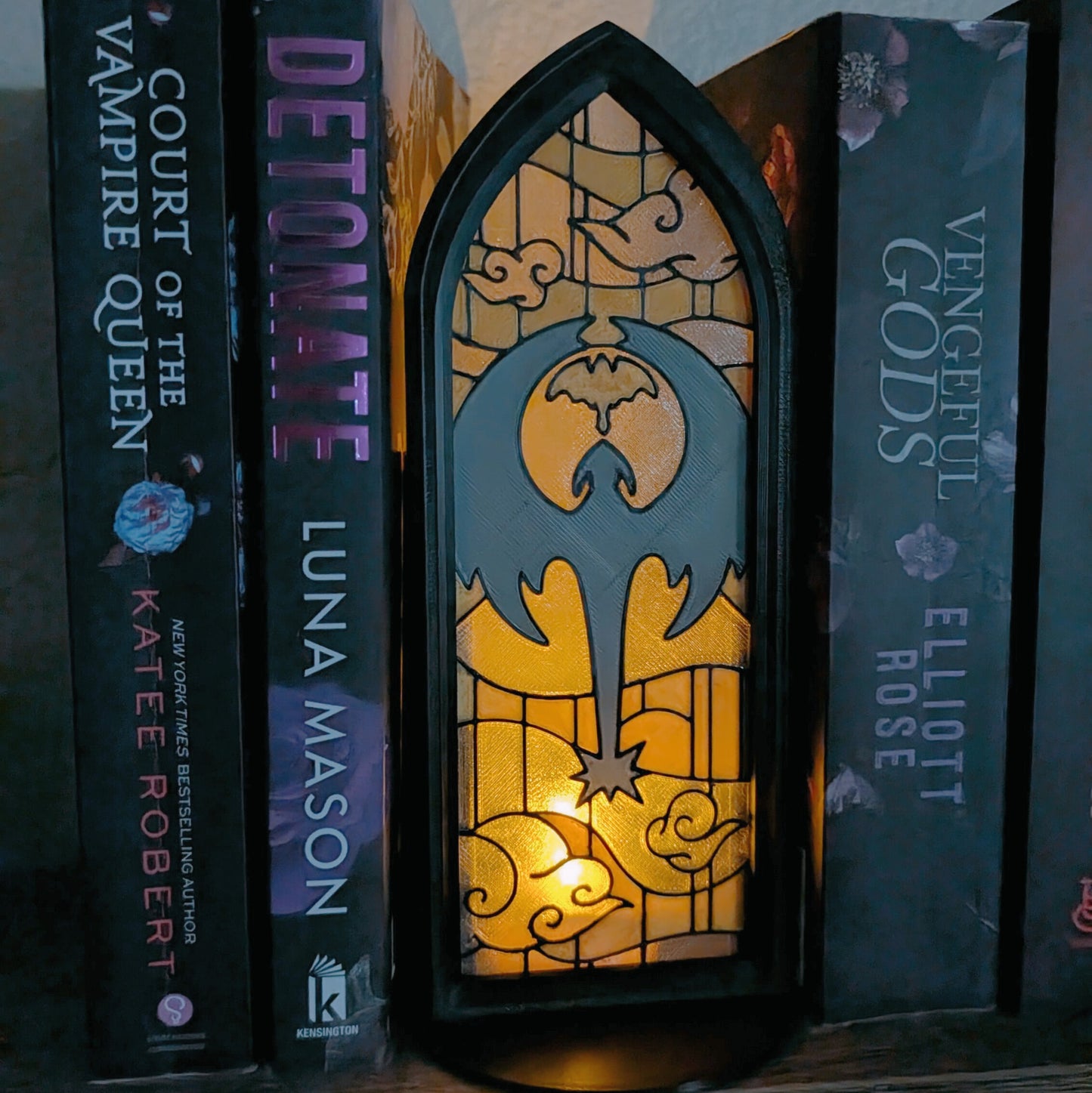 Gothic Stained Window Book Nook