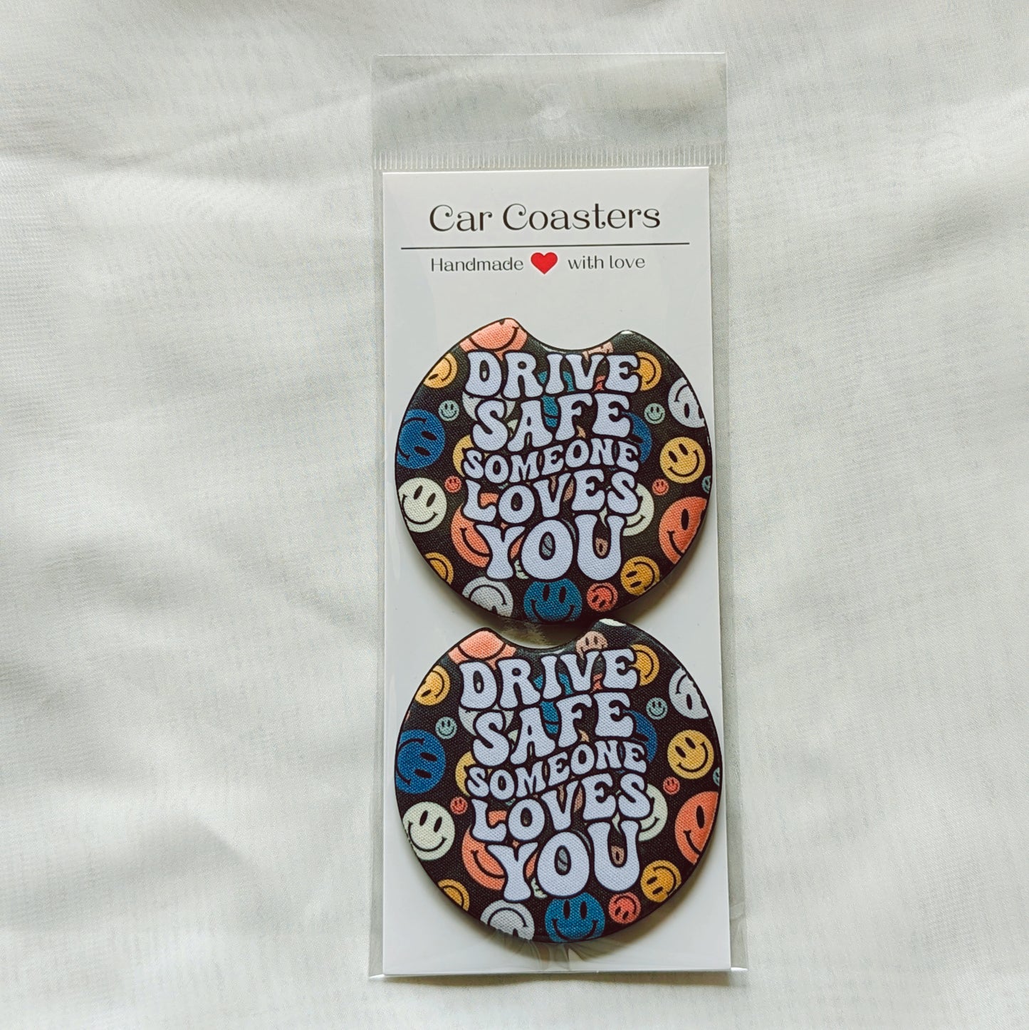 Drive Safe - Car Coaster