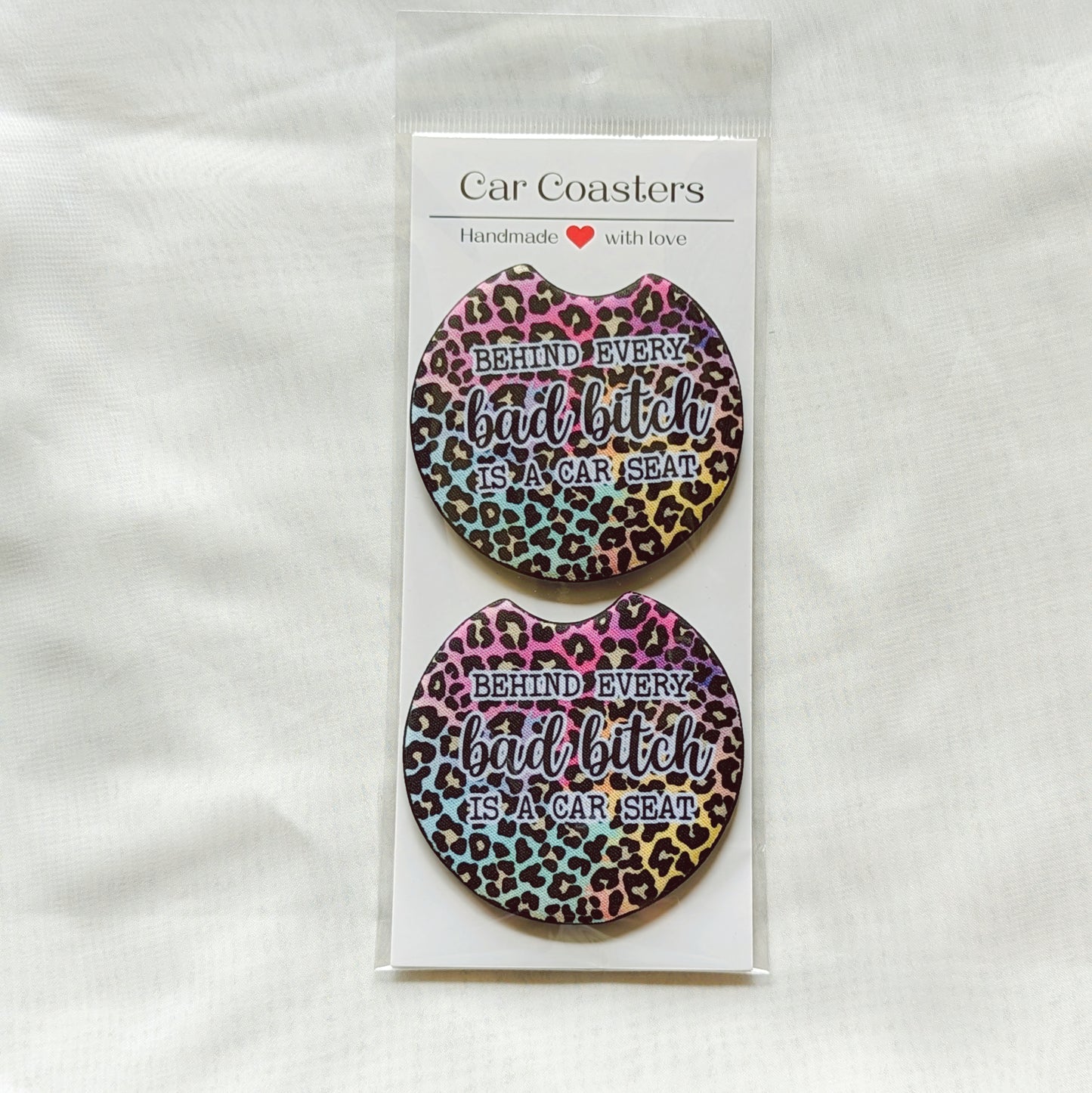 Bad Bitch - Car Coaster