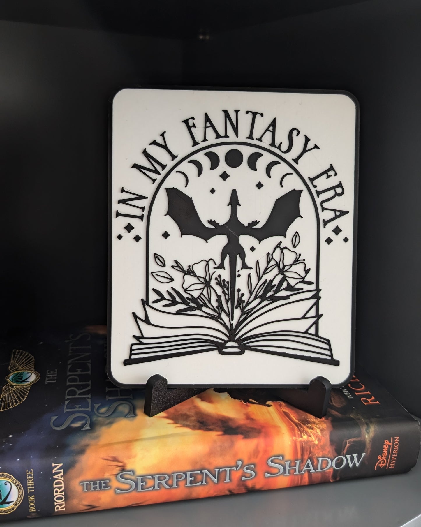In My Fantasy Era - Book Nook Sign