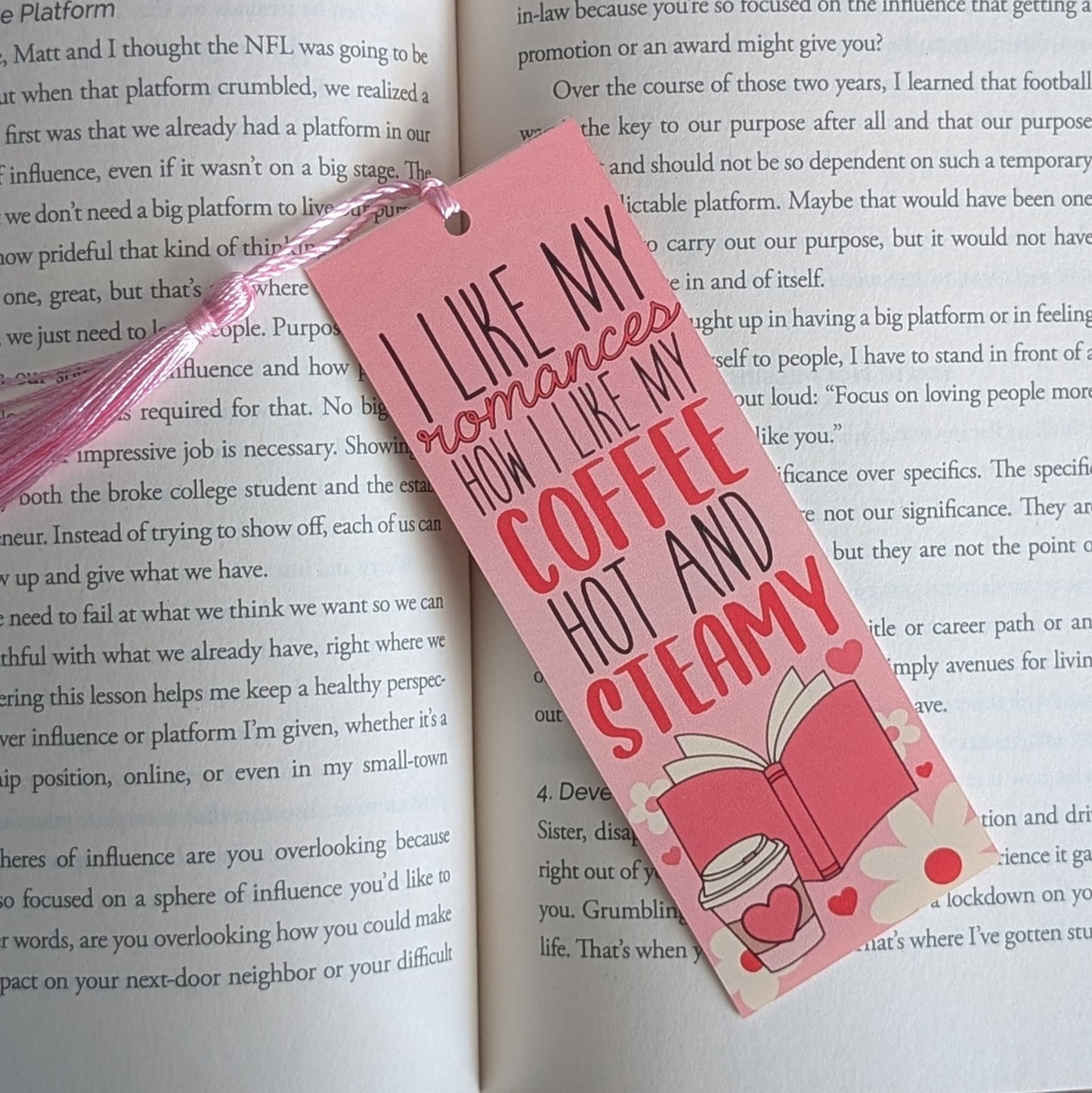Hot and Steamy - Book Mark