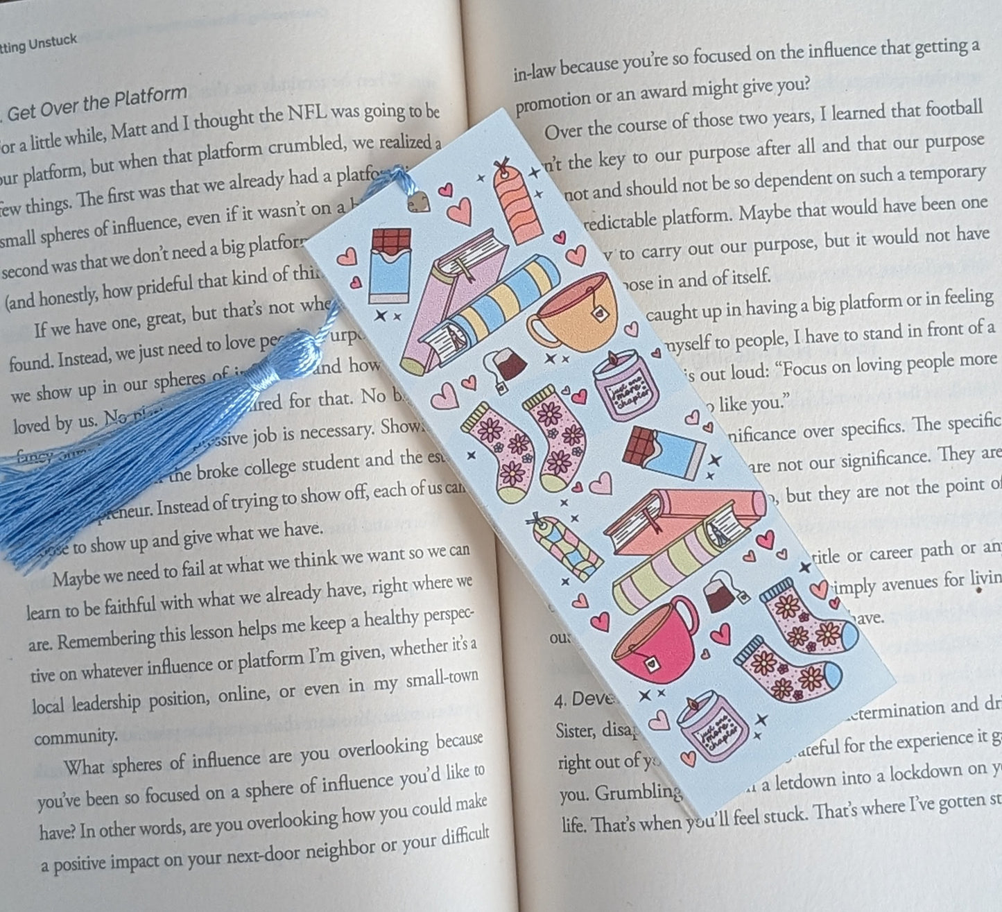Cozy Vibes - Book Mark