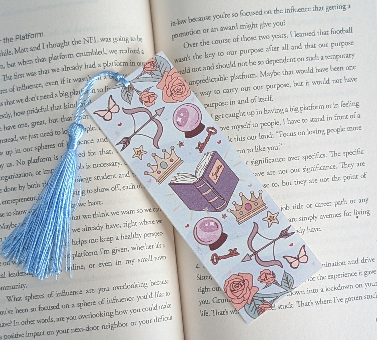 Romantasy - Book Mark