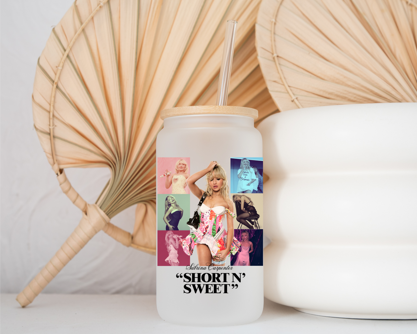 Sabrina Carpenter - Frosted Glass Cup