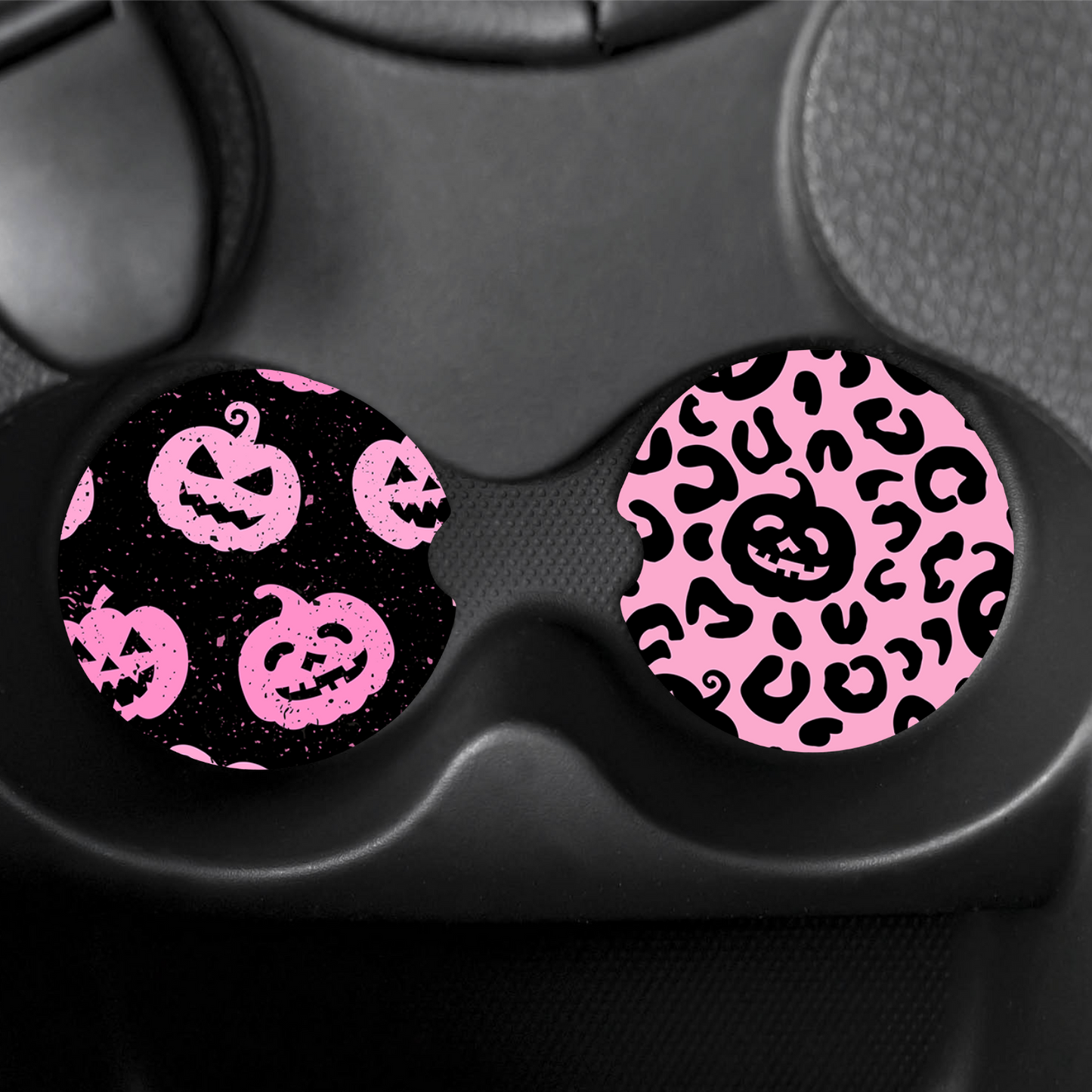 Spooky Pumpkins - Car Coaster