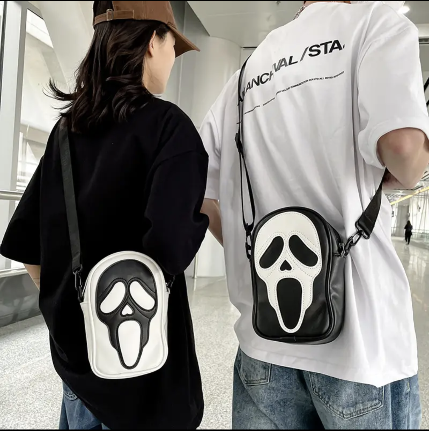 Ghostface Crossbody Bag