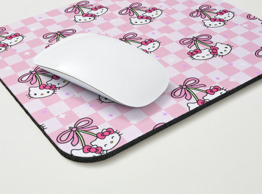 Bow Kitty - Mousepad