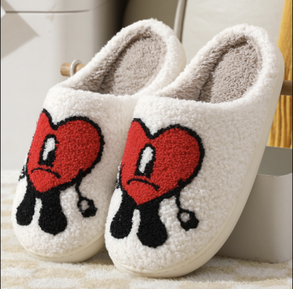 Benito Heart Slippers