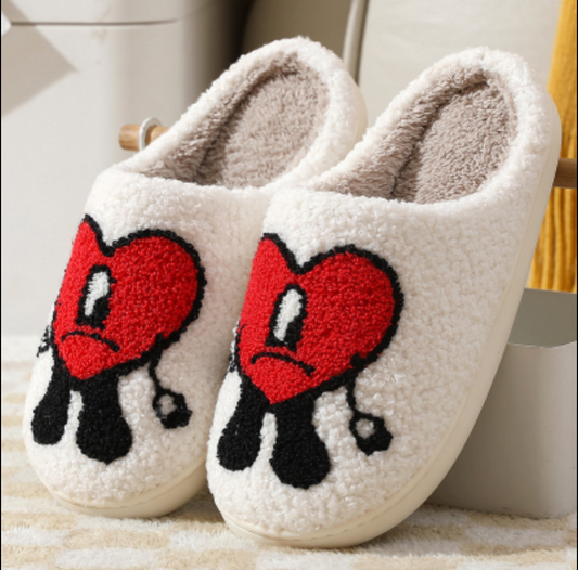Benito Heart Slippers