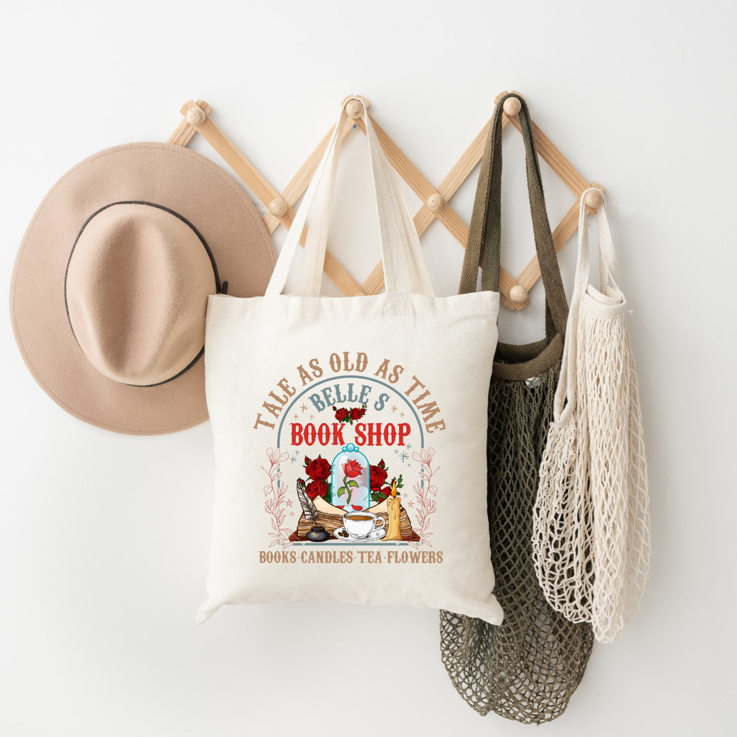 Belle's Book Shop Tote Bag