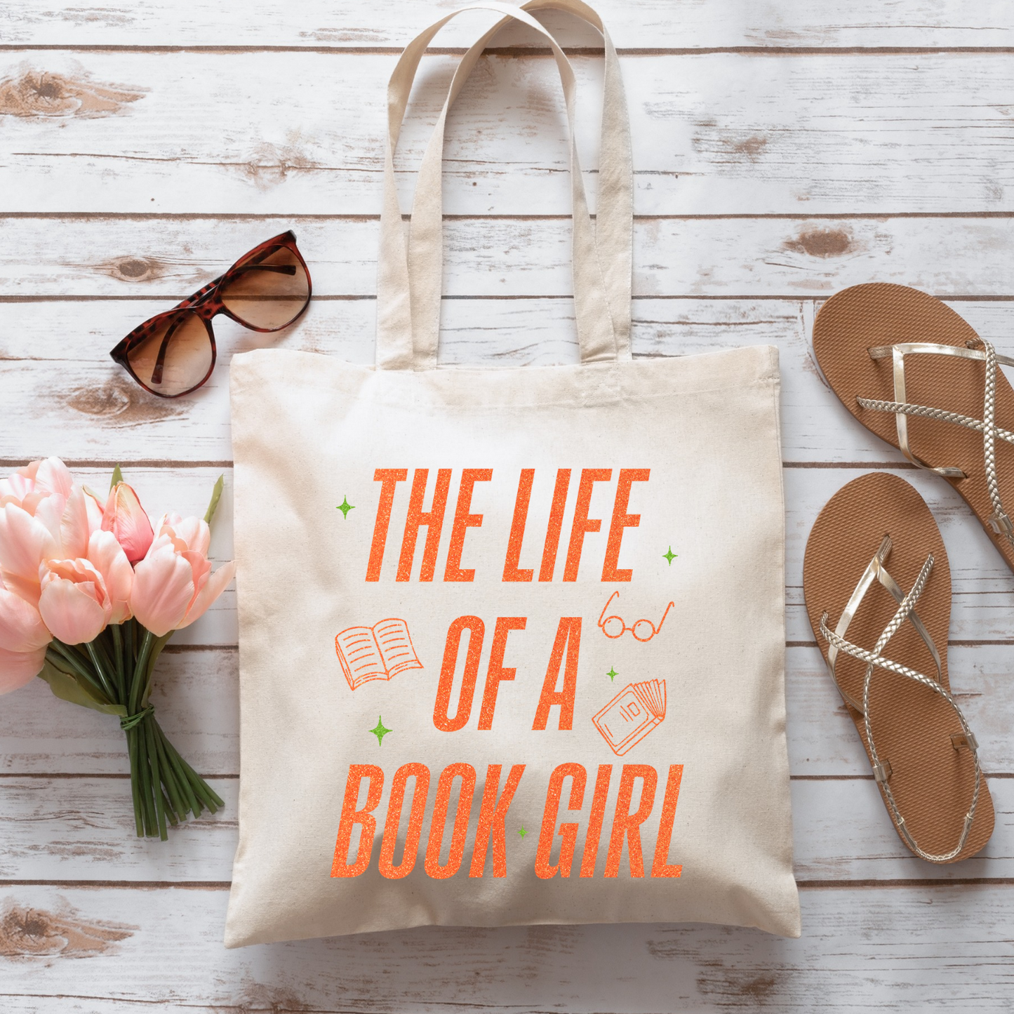 The Life Of A Book Girl - Tote Bag