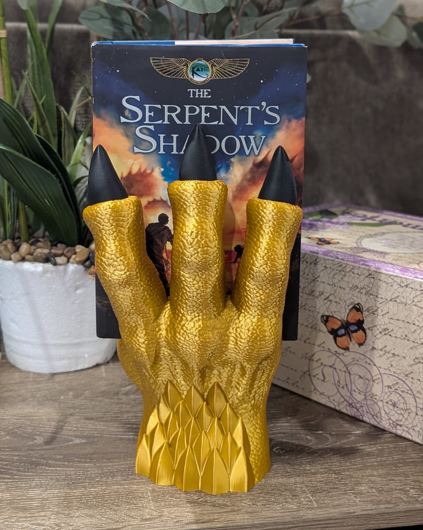 Dragon Claw Book/Ebook Holder