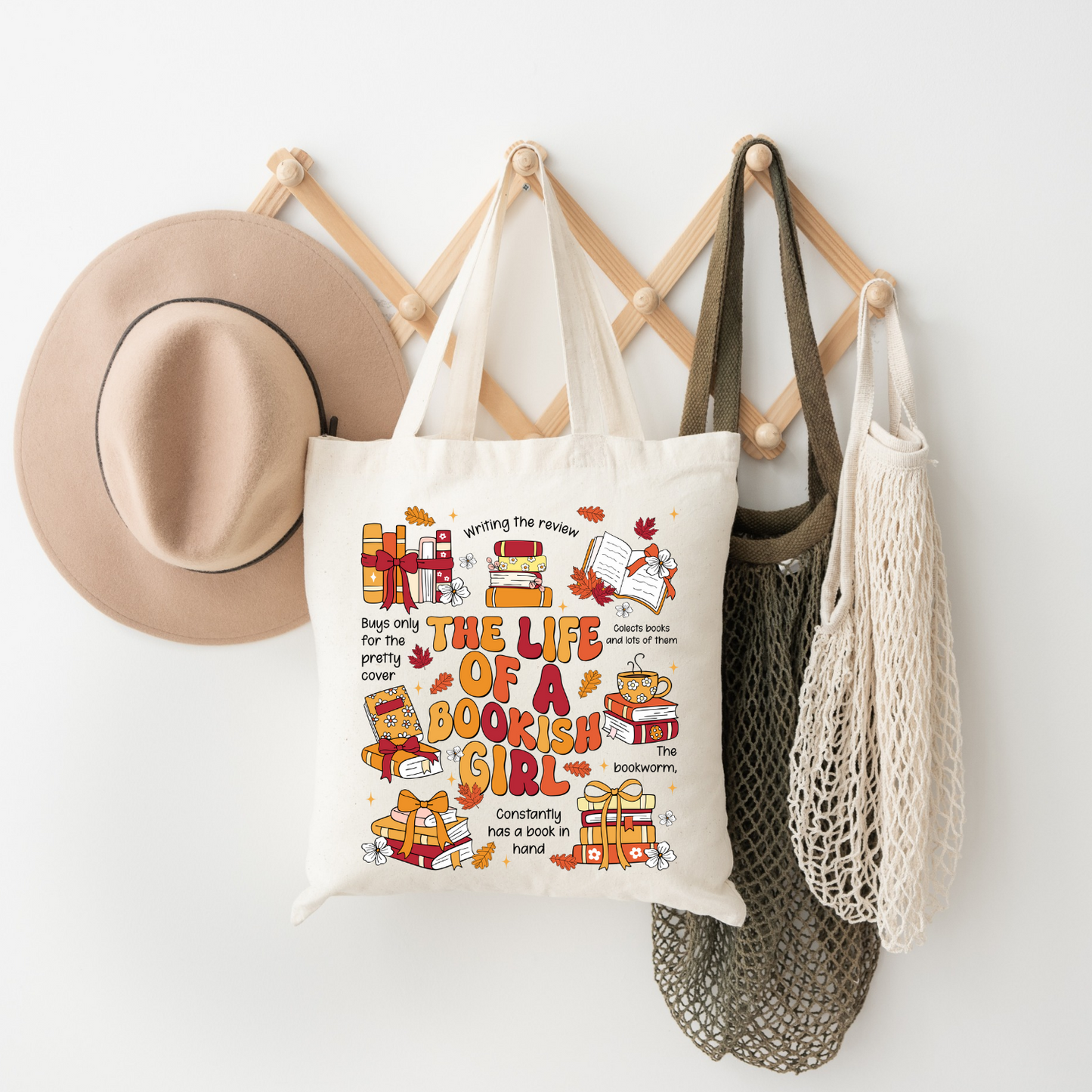 The Life Of A Bookish Girl - Tote Bag