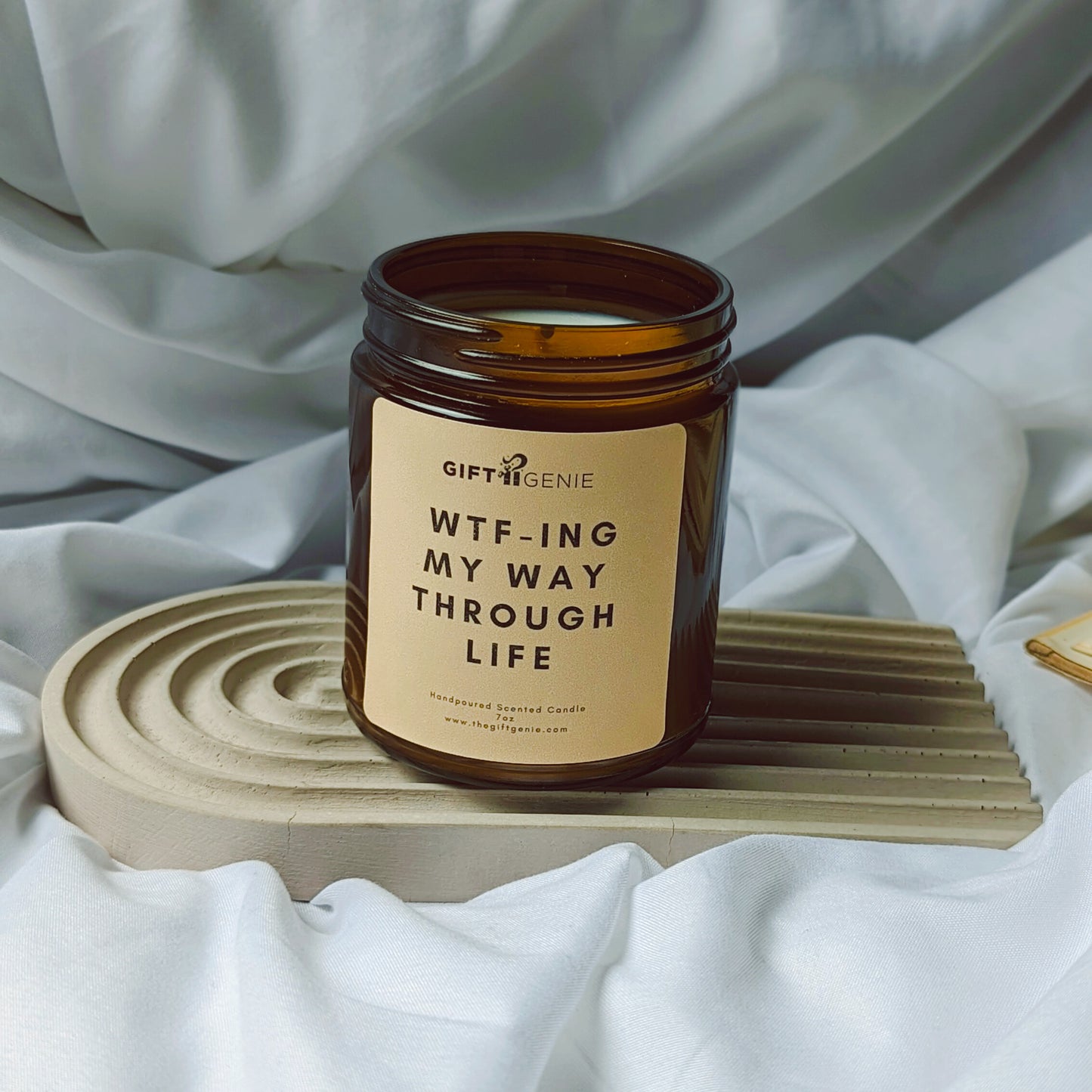 WTF-ING My Way Through Life - Candle