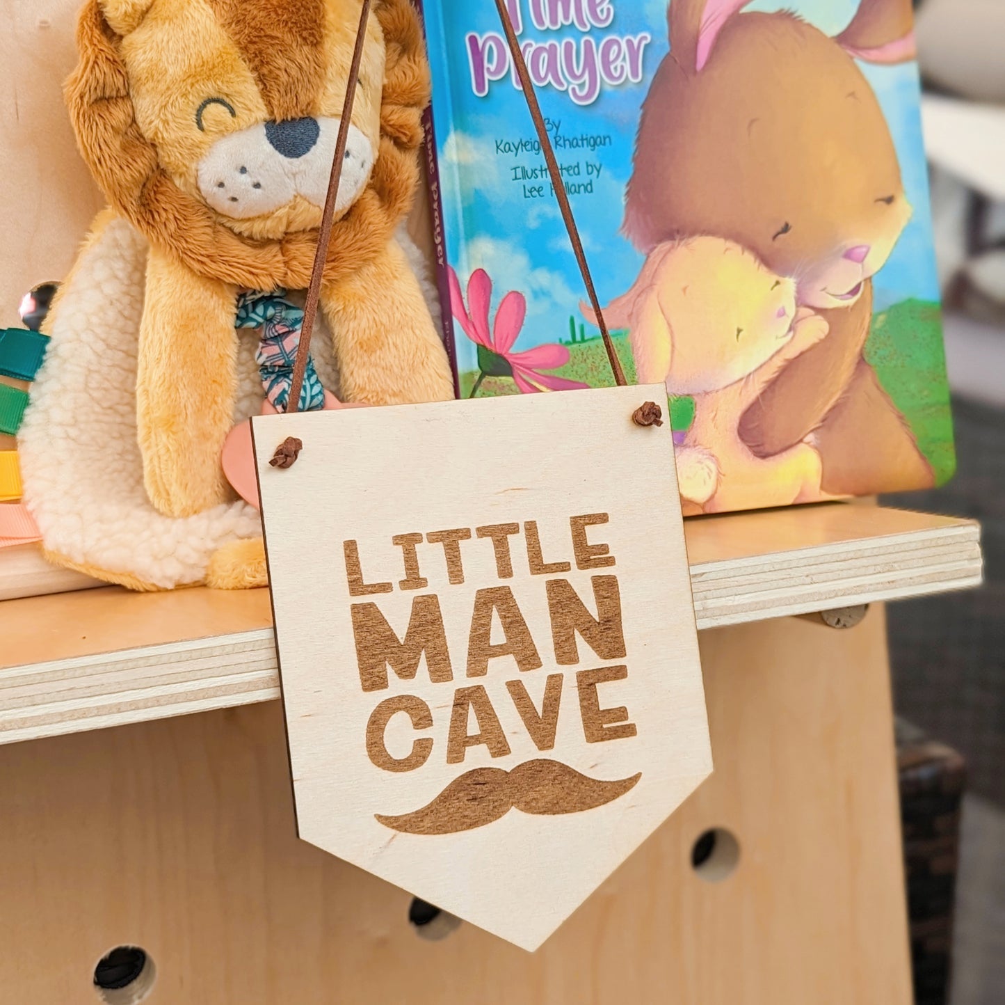 Little Man Cave - Wooden Sign