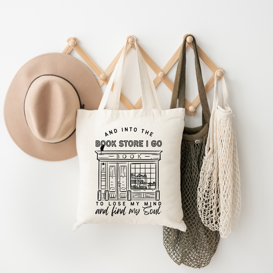 Into The Bookstore - Tote Bag