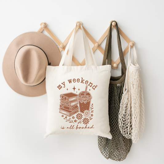 My Weekend Is All Booked - Tote Bag