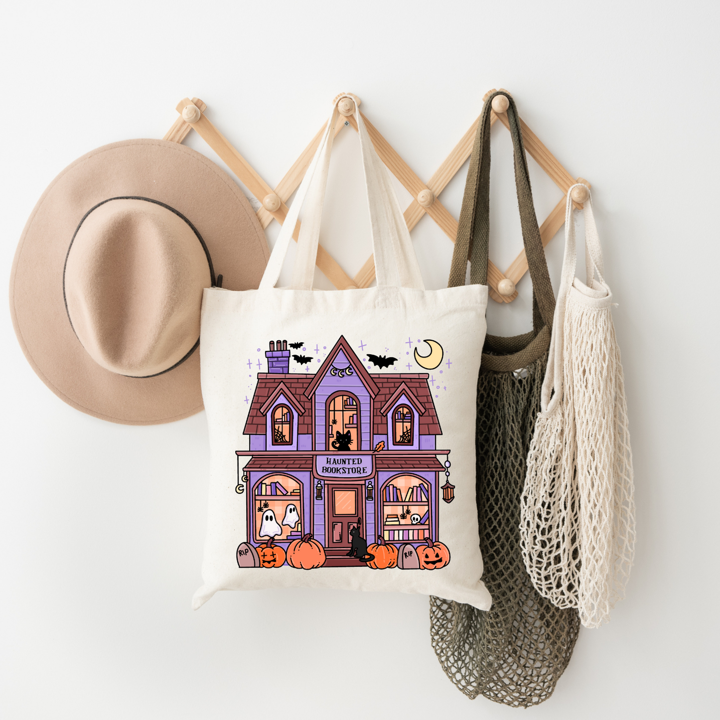 Haunted Bookstore - Tote Bag