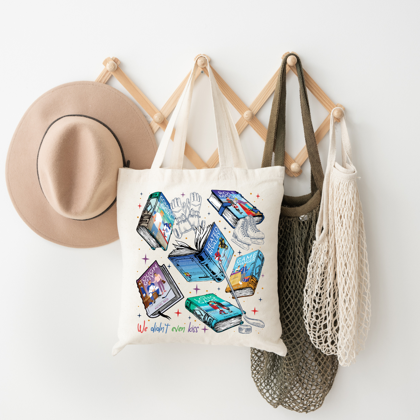 We Didn't Even Kiss Tote Bag