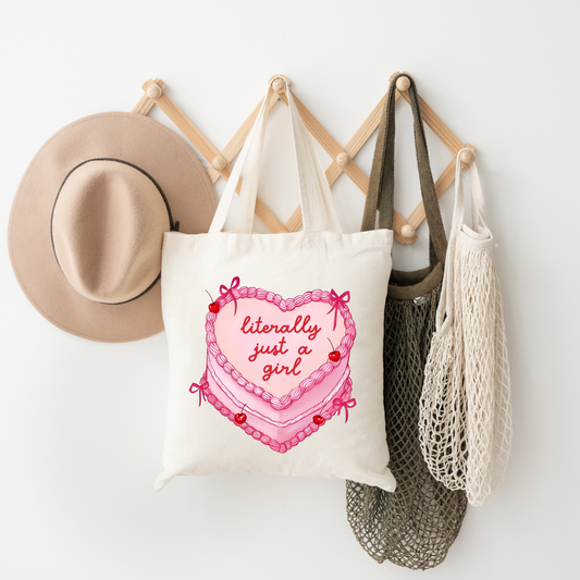 Just A Girl - Tote Bag