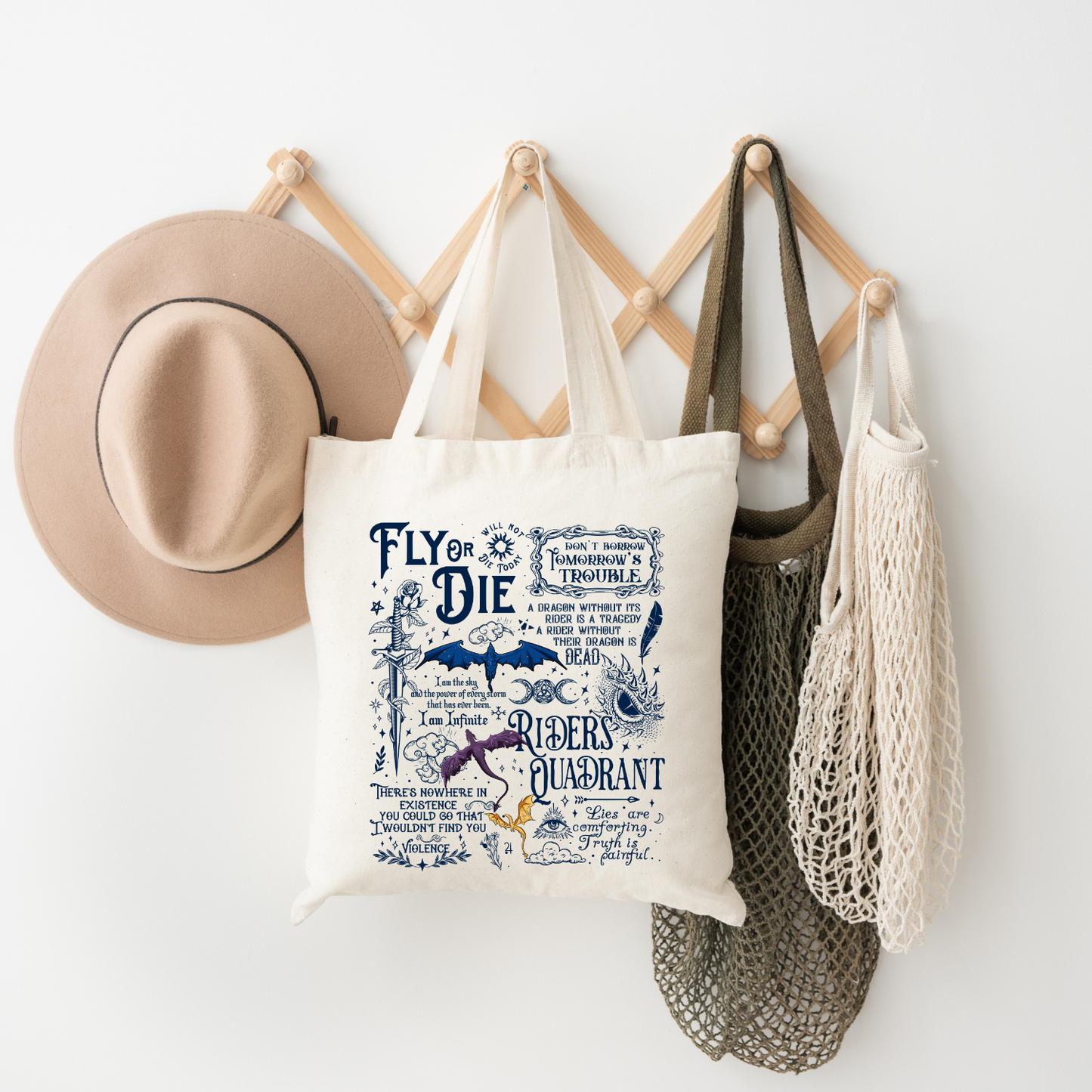 Fourth Wing - Tote Bag