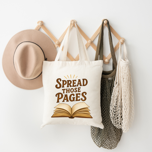 Spread Those Pages - Tote Bag