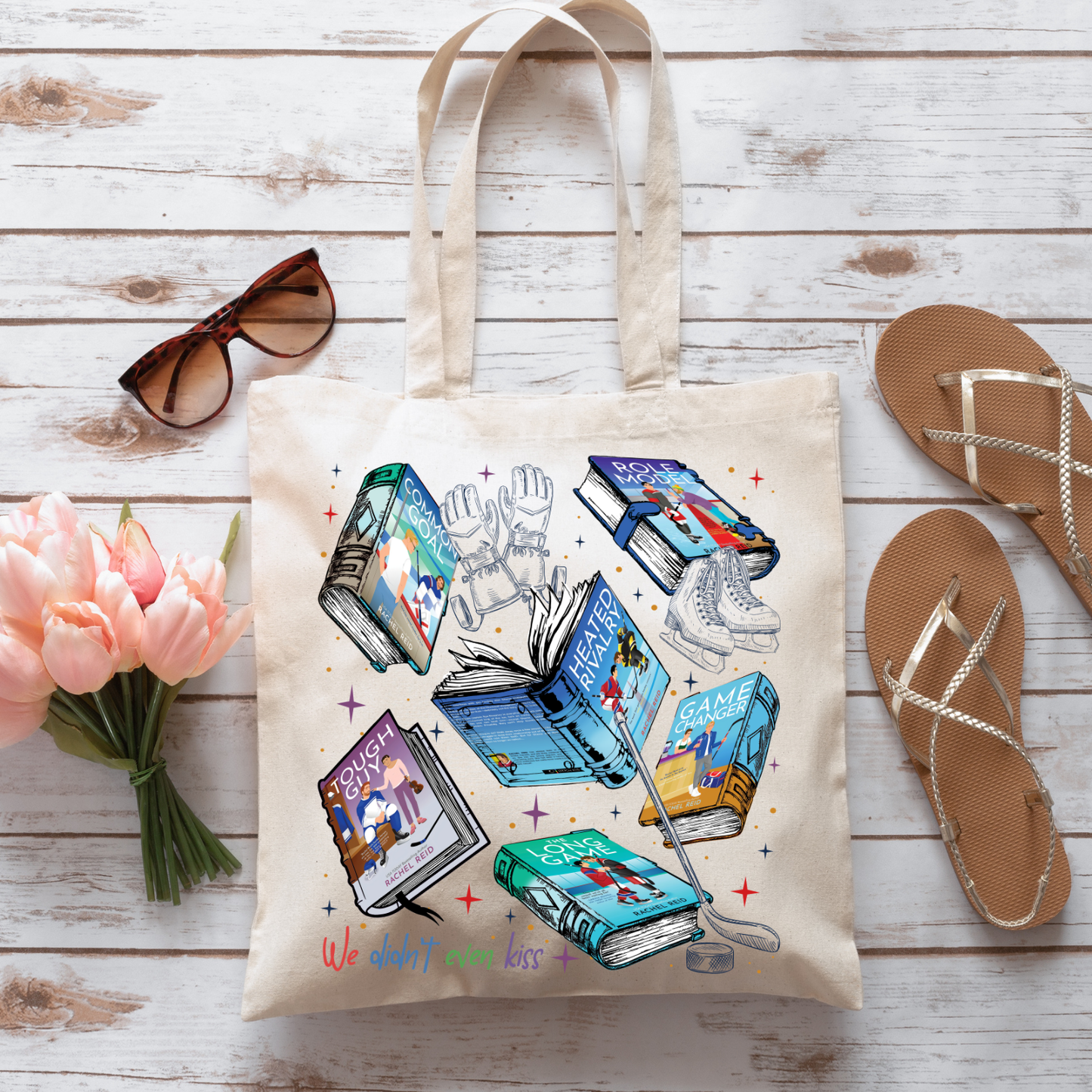 We Didn't Even Kiss Tote Bag