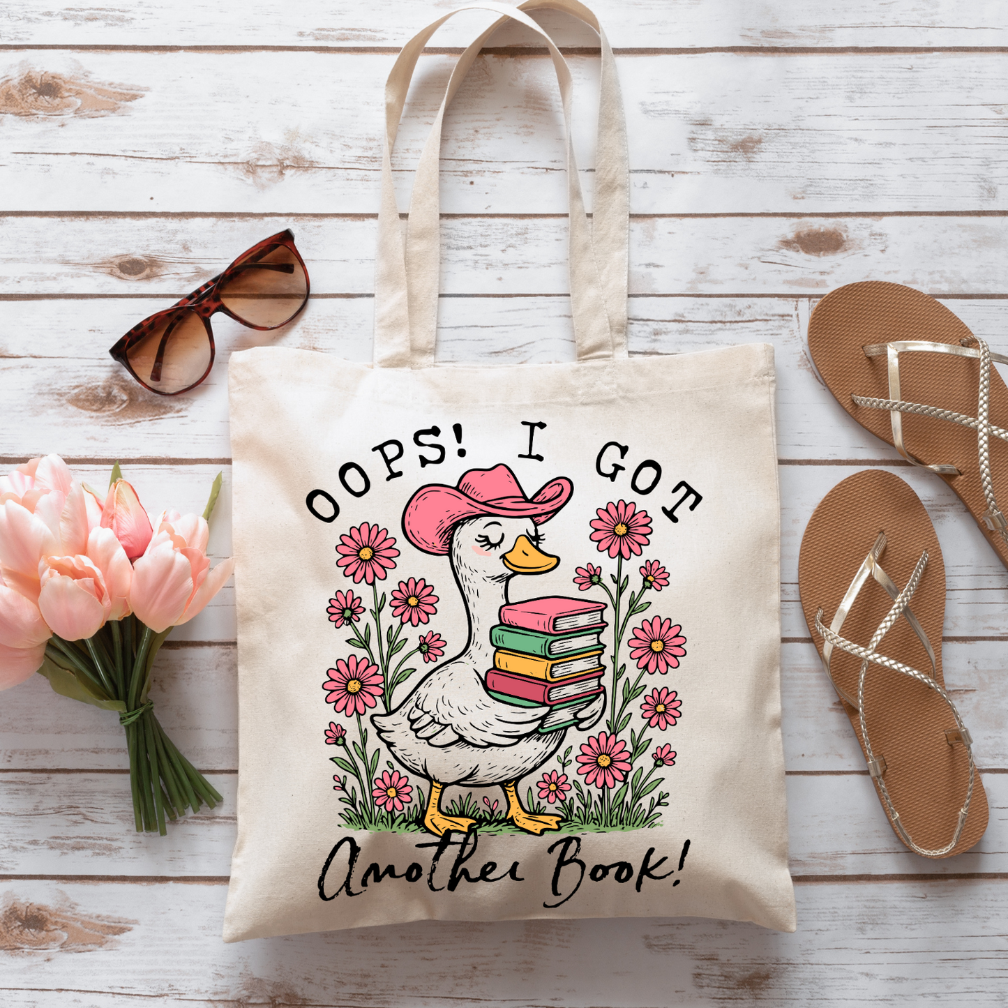 Oops I Got Another Book - Tote Bag