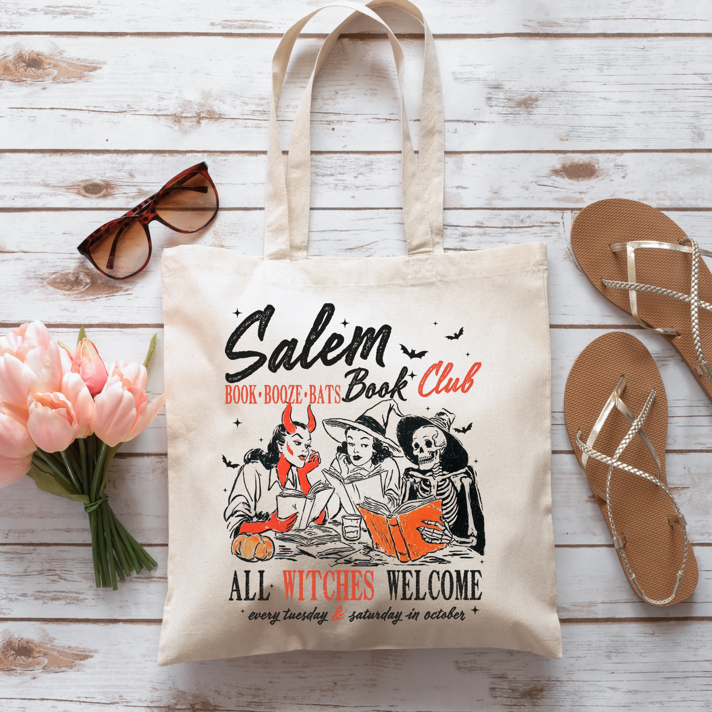 Salem Book Club - Tote Bag