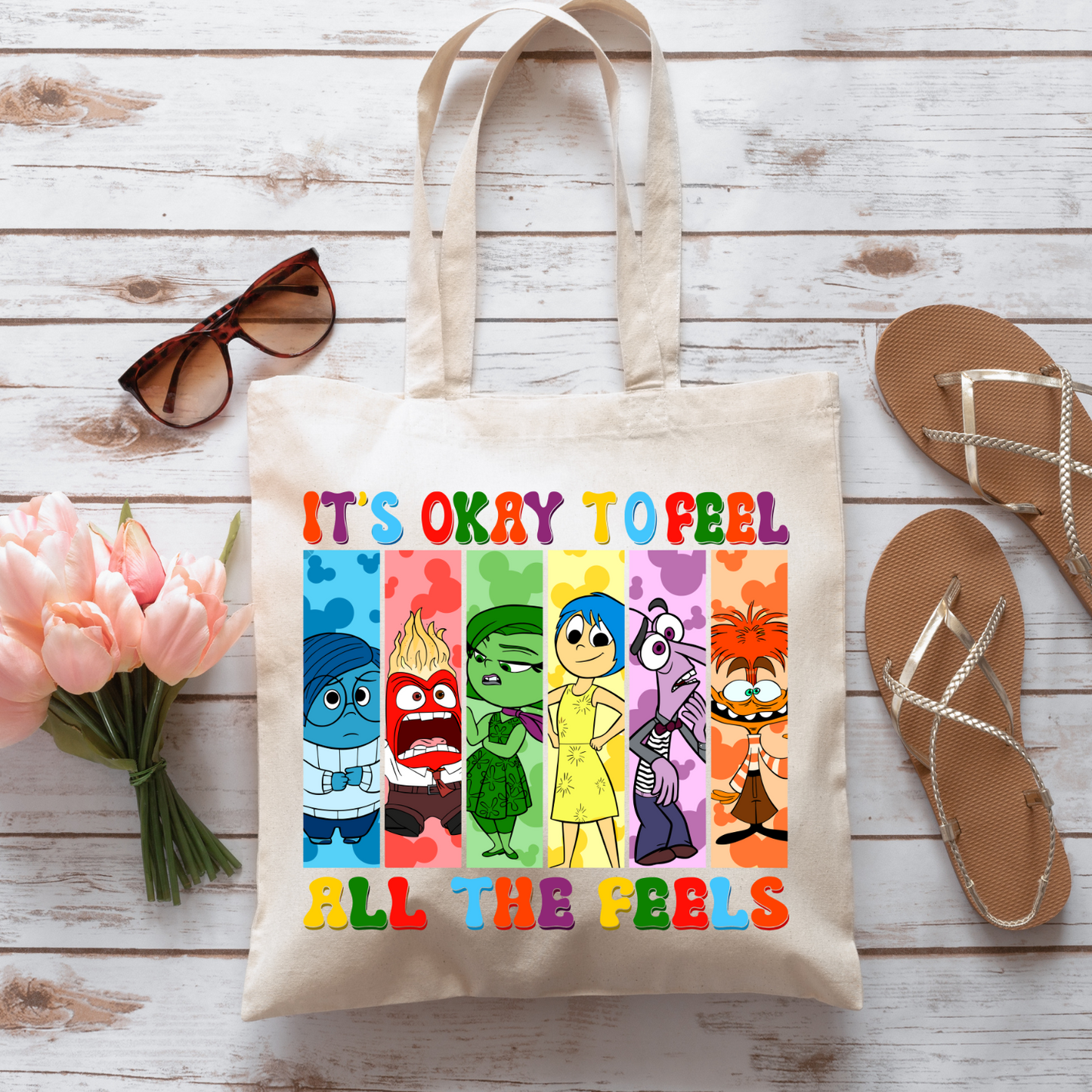 Inside Out Tote Bag