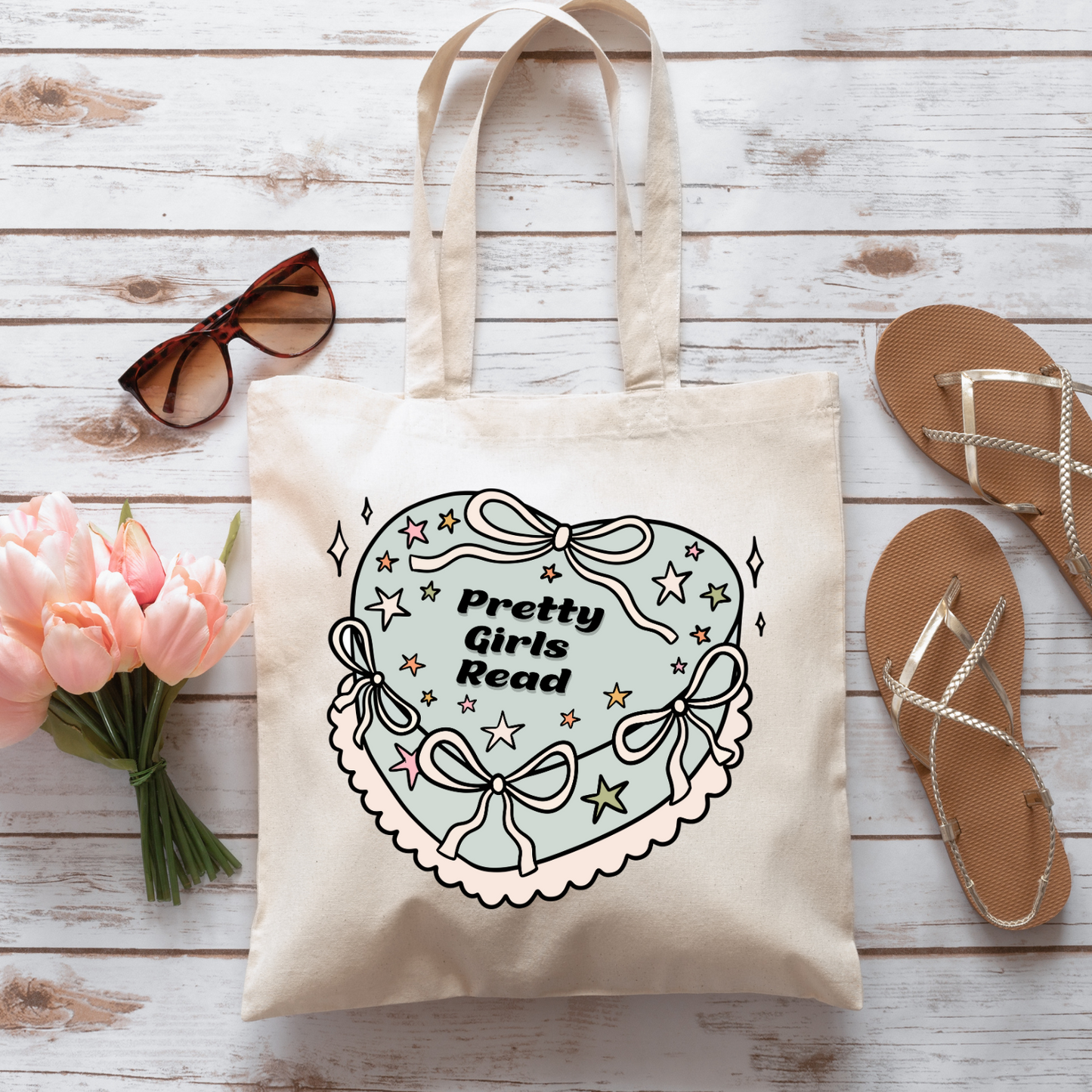 Pretty Girls Read - Tote Bag